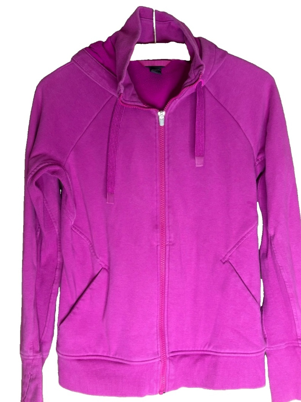 Athleta Purple Triumph Zip Hoodie Jacket